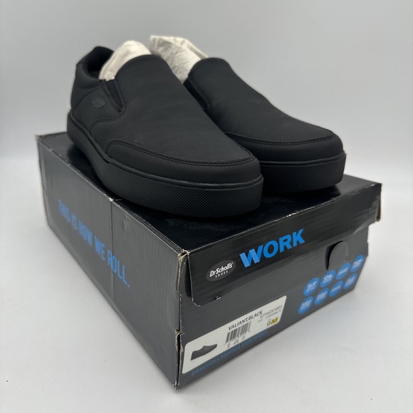 Dr. Scholl's Other - Dr. Scholls Valiant Shoes Men's 9 M Medium Black Daily Work Slip On Sneakers